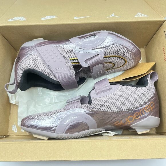 NEW Nike SuperRep Cycle 2 Next Nature Purple Smoke - Size 6 - Picture 1 of 9